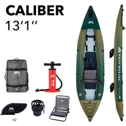 Aqua Marina Caliber Angling Kayak - Green