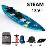 Aqua Marina Steam Kayak - Blue for 2 People