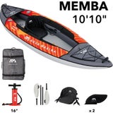 Aqua Marina Memba Kayak - Orange/Grey, For 1 Person