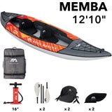 Aqua Marina Memba Kayak - Orange/Grey for 2 People