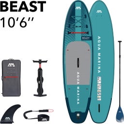 Aqua Marina SUP Beast 10’6″ / 320cm - Aqua Splash Blue