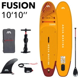 Aqua Marina SUP Fusion 10’10“ / 330 cm - Before Sunset geel
