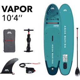 Aqua Marina SUP Vapor 10’4″ / 315cm - Aqua Splash blauw