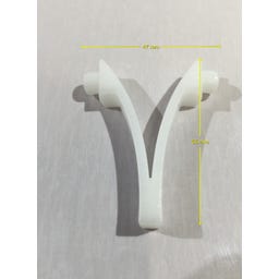 Alkatrészek - Családi fémvázas medence 220 x 150 x 60 cm - (9) V-alakú klip