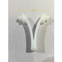 Intex Reserveonderdelen Frame Pool Family 450 x 220 x 84 cm - (8) V-vormige clip