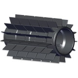 Spazzola in Plastica Dynamic Grigio Scuro