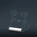 Spazzola Wonder in Schiuma Diagnostic Bianco - 1 pz.