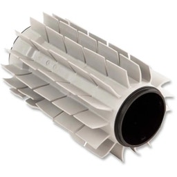 Spazzola in Plastica Dynamic Grigio Scuro - 1 pz.