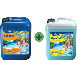 Söll Set AquaDes & Algenfrei - 2,5 L + 2,5 L