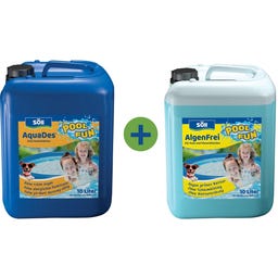Söll Set AquaDes & Algenfrei - 10 l + 10 l