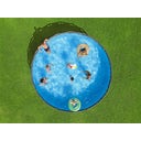 APX365™ Winterfestes Frame Pool Komplett-Set Ø 549 x 132 cm - Set mit Pool, Sandfilteranlage, Filterbällen, Sicherheitsleiter, Abdeckplane, Reparaturflicken