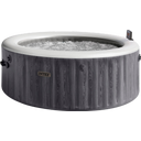 Wanna z hydromasażem PureSPA Bubble Greywood Deluxe Ø 196 x 71 cm - 4 osoby