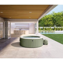 Wanna z hydromasażem PureSPA Bubble Massage Olive Green Ø 196 x 71 cm - 4 odoby - 1 szt.