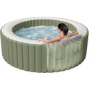 Wanna z hydromasażem PureSPA Bubble Massage Olive Green Ø 216 x 71 cm - 6 osób - 1 szt.