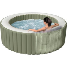 Wanna z hydromasażem PureSPA Bubble Massage Olive Green Ø 216 x 71 cm - 6 osób - 1 szt.