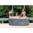 Whirlpool PureSPA Bubble Greywood Deluxe Ø 196 x 71 cm - 4 Personen - 1 Stk.