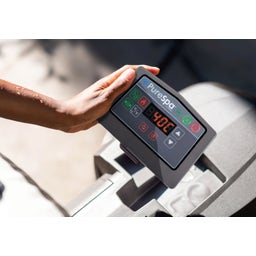 Wanna z hydromasażem PureSPA Bubble Greywood Deluxe Ø 216 x 71 cm - 6 osób - 1 szt.