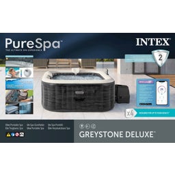 Whirlpool PureSPA Greystone Deluxe 175 x 175 x 71 cm - 4 Personen - 1 Stk.