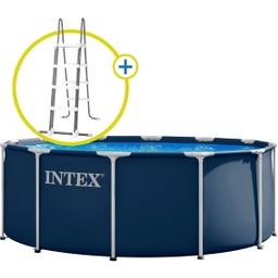 Piscina Frame Rondo Ø 366 x 122 cm - Sin Accesorios - Incluye Escalera - 1 Unid.