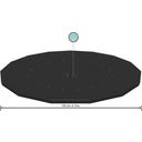 Bestway PVC-Abdeckplane Ø 470 cm