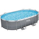 Frame Pool Oval Steel Pro MAX™ 488 x 305 x 107 cm inkl. Filterpumpe