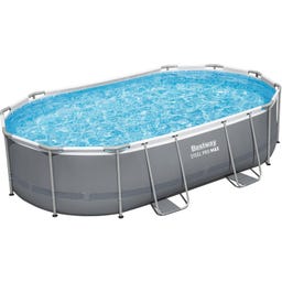 Frame Pool Oval Steel Pro MAX™ 488 x 305 x 107 cm inkl. Filterpumpe