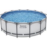 Frame Pool Steel Pro MAX&trade; &Oslash; 427 x 122 - kompletn&yacute; set vr. filtračn&eacute;ho čerpadla