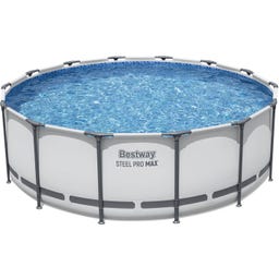 Frame Pool Komplett Set Steel Pro MAX™ Ø 427 x 122 cm inkl. Filterpumpe