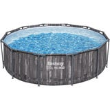 Set Piscina Steel Pro MAX&trade; &Oslash; 366 x 100 cm - Inclusa Pompa Filtro