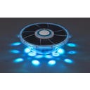 Poolfontäne mit solarbetriebenen LED-Licht