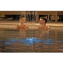 Poolfontäne mit solarbetriebenen LED-Licht