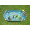 Frame Pool Oval Steel Pro MAX™ 549 x 274 x 122 cm inkl. Filterpumpe