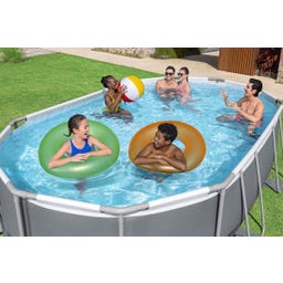 Frame Pool Oval Steel Pro MAX™ 488 x 305 x 107 cm inkl. Filterpumpe