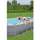Frame Pool Oval Set Steel Pro MAX™ 427 x 250 x 100 cm inkl. Filterpumpe
