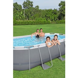 Frame Pool Oval Set Steel Pro MAX™ 427 x 250 x 100 cm inkl. Filterpumpe