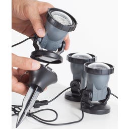 Undervattens LED-Spot 3-set med Transformator - 1 Set