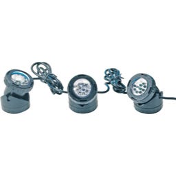 Set da 3 LED Spot Subacquei con Trasformatore - 1 set