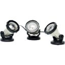 Pond and Garden Lights, Set of 3 LEDs with Transformer - 1 set