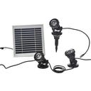 Lumină solară pentru iaz și grădină, set de 3 - 1 buc.