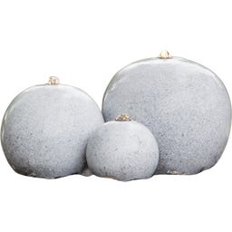 Heissner Tuinfontein Saphira LED - Grijs - 59 x 43 x 15/23/28 cm