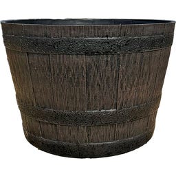 Heissner Zonne Watertuin Wooden Barrel - 40 x 40 x 27 cm