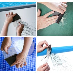 HEISSNER Reparatur-Klebeband Easy Fix - Schwarz - 150 x 10 cm