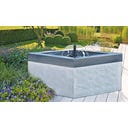 Vasca per Laghetto Quadrata 56 x 56 x 30 cm - 70 l