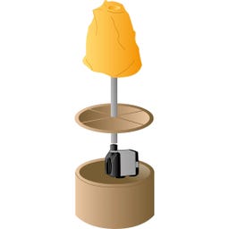 Pompa per Fontana Indoor - Smartline P300-i - 100 - 320 l/h - Spina Schuko / Tipo F