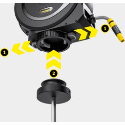 KÄRCHER Schlauchaufroller Erdspieß HBX - 1 Stk.