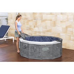 Energiespar Whirlpool LAY-Z-SPA® Carrara AirJet Ø 170 x 65 cm - 6 Personen