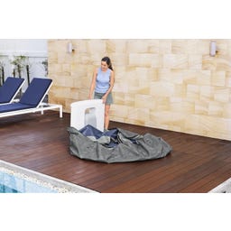 Energiespar Whirlpool LAY-Z-SPA® Carrara AirJet Ø 170 x 65 cm - 6 Personen