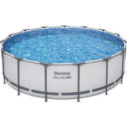 Frame Pool Steel Pro MAX™ Ø 457 x 122 cm - kompletní sada vč. filtračního čerpadla - 1 ks
