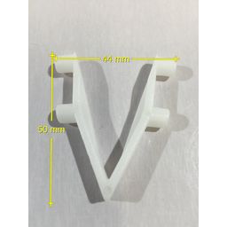 Piscina Retangular Prism Frame - 488 x 244 x 107 cm - (10) Clipe em forma de V