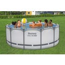 Piscină cu cadru complet Steel Pro MAX™ Ø 366 x 122 cm incl. pompă de filtrare - 1 buc.